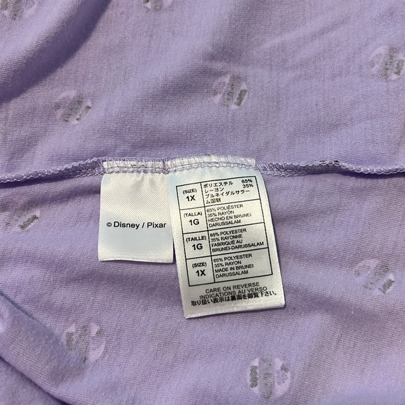 Walt Disney World UP Grape Soda Racerback Tank Top Size 1X Lilac Sold in Parks! - Picture 11 of 11